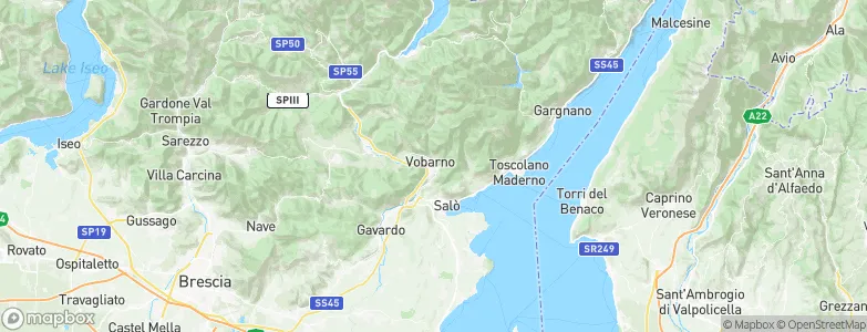 Vobarno, Italy Map