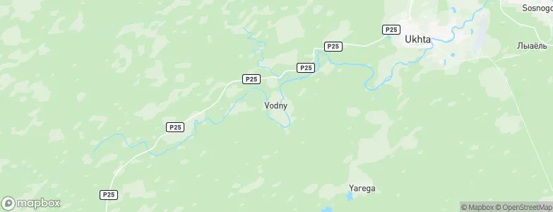Vodnyy, Russia Map