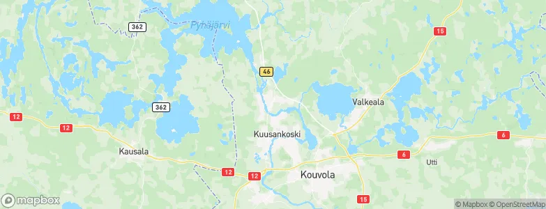 Voikkaa, Finland Map