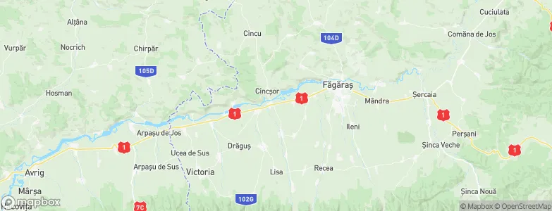 Voila, Romania Map