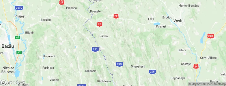 Voineşti, Romania Map