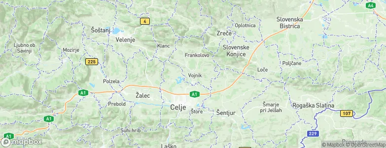Vojnik, Slovenia Map