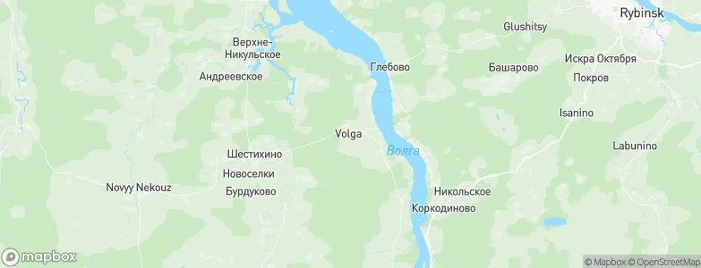 Volga, Russia Map