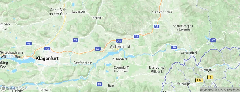 Völkermarkt, Austria Map