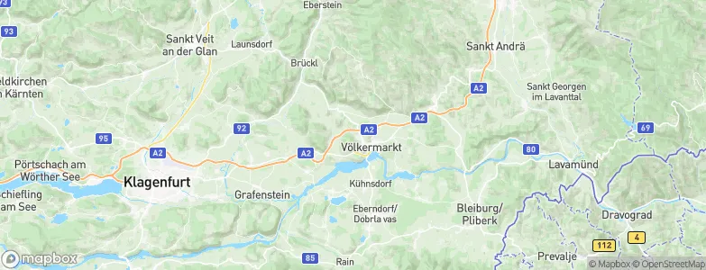 Völkermarkt, Austria Map