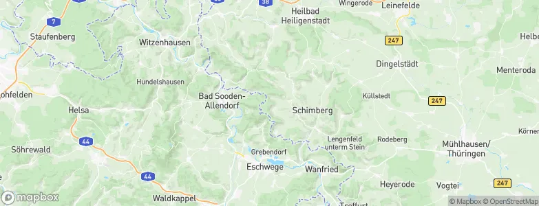 Volkerode, Germany Map
