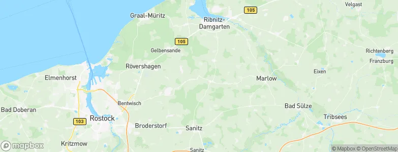 Völkshagen, Germany Map