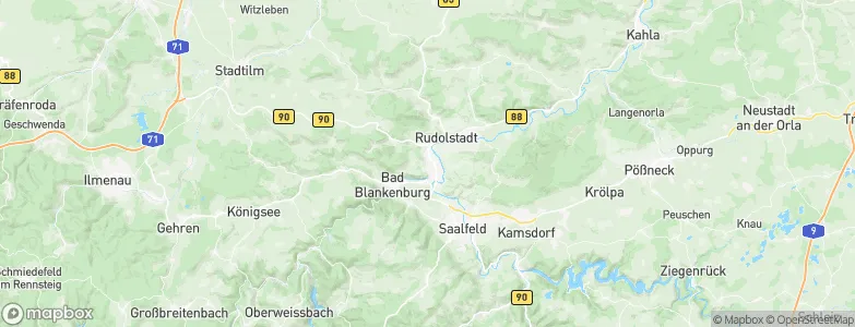 Volkstedt, Germany Map