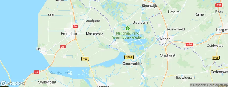 Vollenhove, Netherlands Map