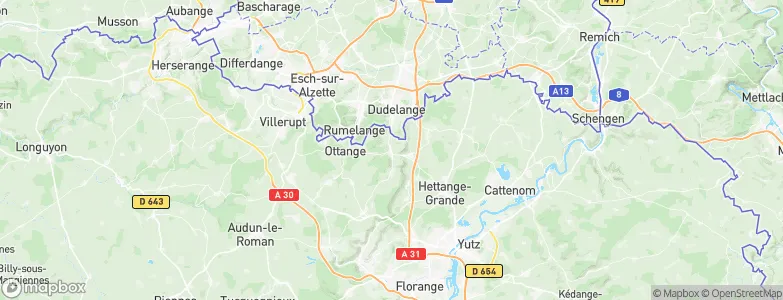 Volmerange-les-Mines, France Map