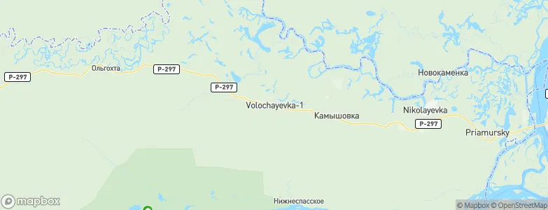 Volochayevka Pervaya, Russia Map