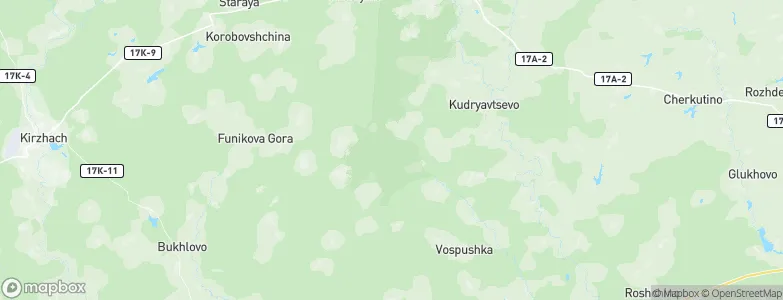Volodino, Russia Map