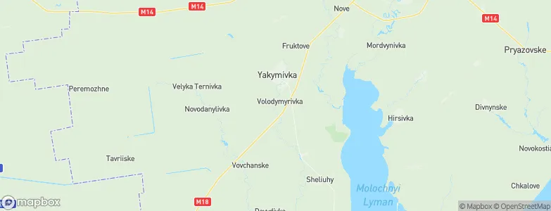 Volodymyrivka, Ukraine Map