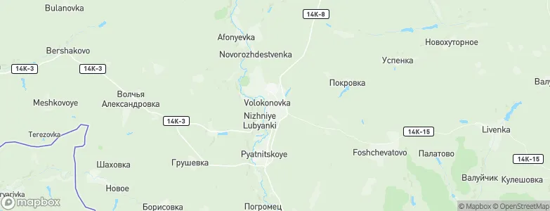 Volokonovka, Russia Map