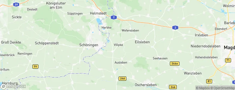 Völpke, Germany Map