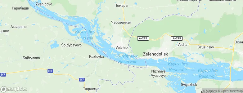 Volzhsk, Russia Map