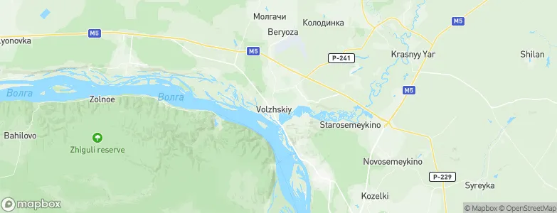 Volzhskiy, Russia Map
