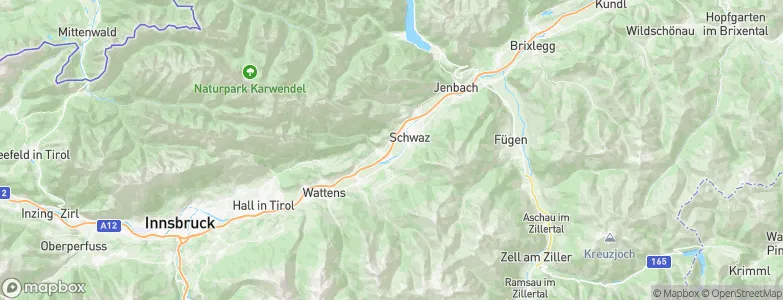Vomp, Austria Map