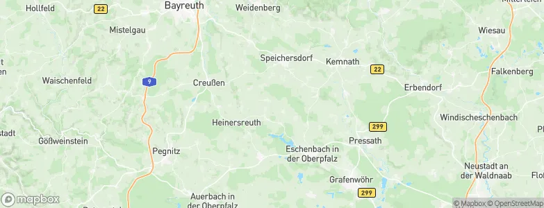 Vorbach, Germany Map
