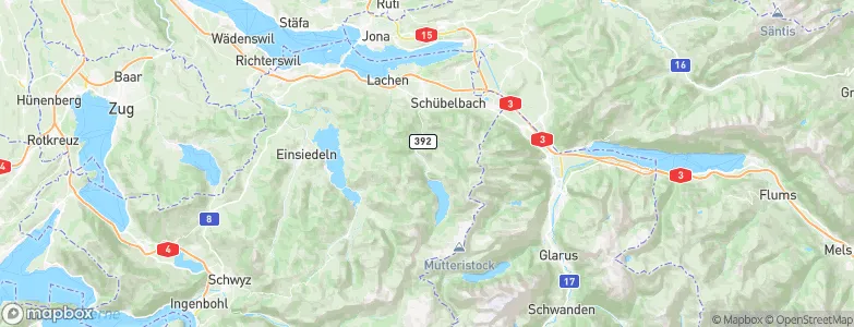 Vorderthal, Switzerland Map