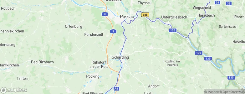 Vornbach, Germany Map