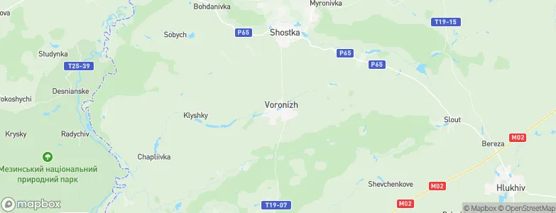 Voronezh, Ukraine Map