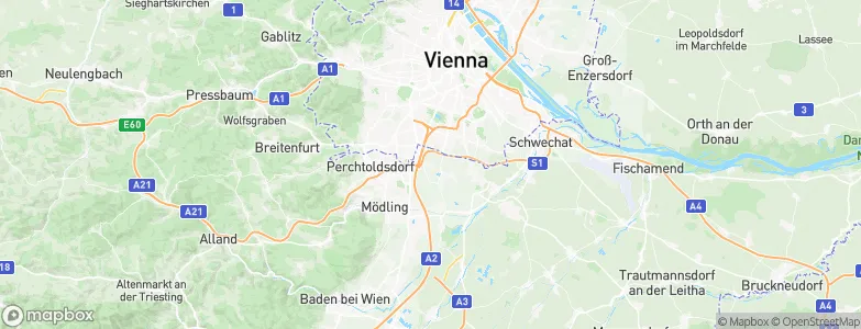 Vösendorf, Austria Map