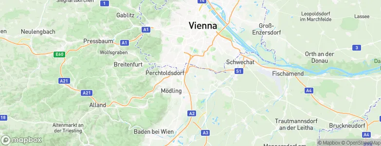 Vösendorf, Austria Map