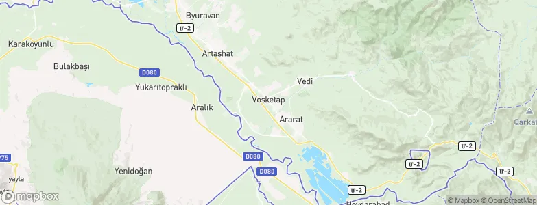 Vosketap’, Armenia Map