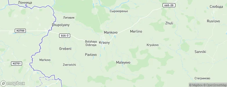 Voskresen’ye, Russia Map