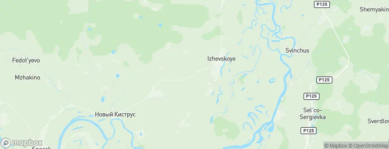 Voskresenovka, Russia Map