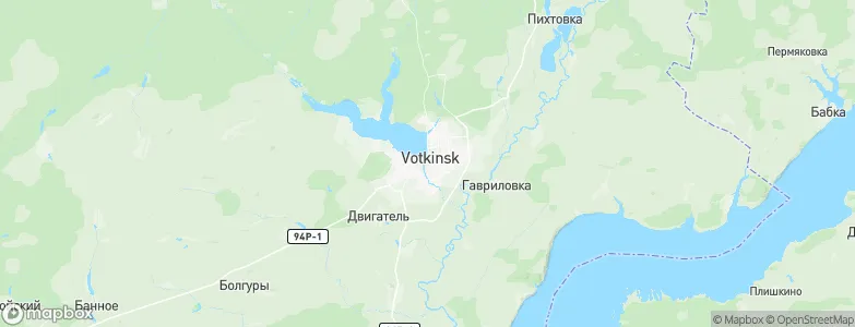 Votkinsk, Russia Map