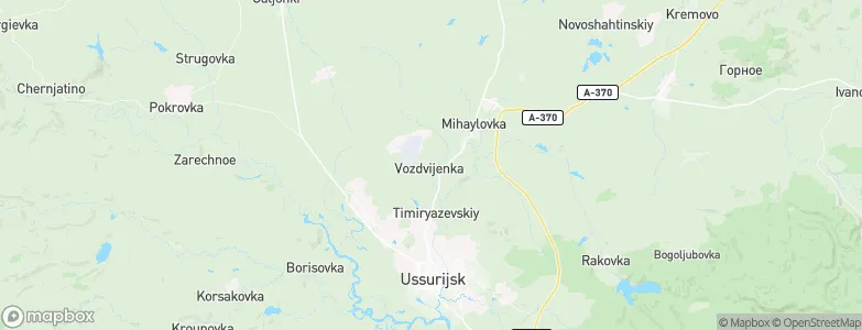 Vozdvizhenka, Russia Map