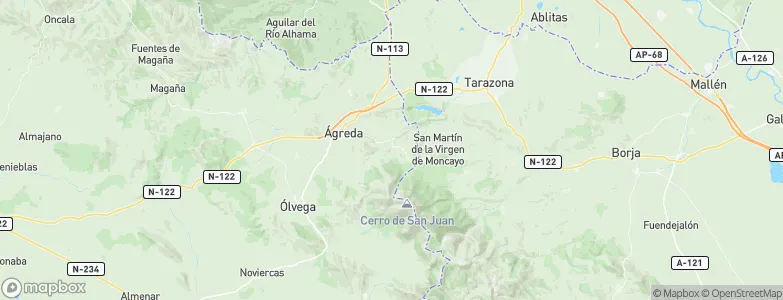 Vozmediano, Spain Map