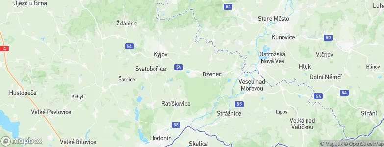 Vracov, Czechia Map