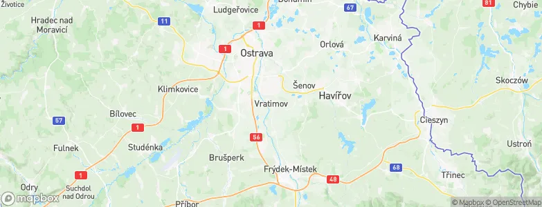 Vratimov, Czechia Map