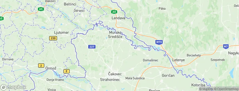 Vratišinec, Croatia Map