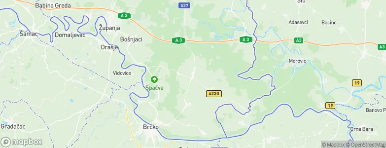 Vrbanja, Croatia Map