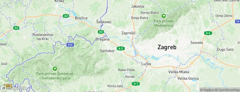 Vrbovec Samoborski, Croatia Map