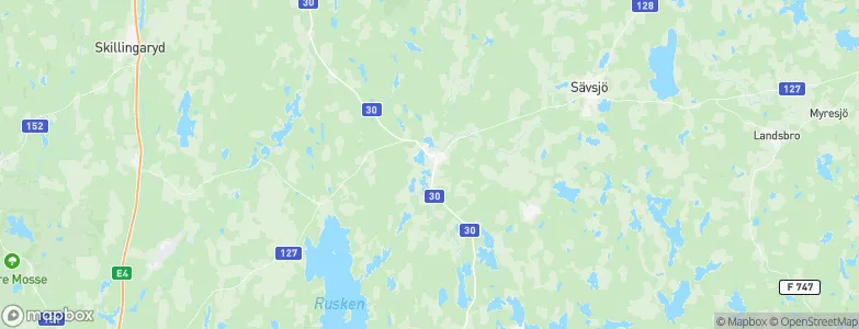 Vrigstad, Sweden Map