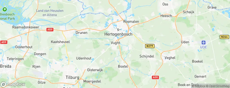 Vught, Netherlands Map