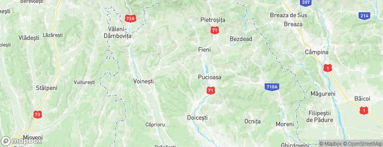 Vulcana Băi, Romania Map