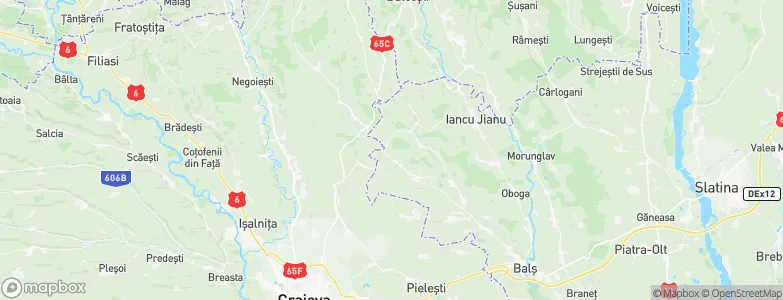 Vulpeni, Romania Map