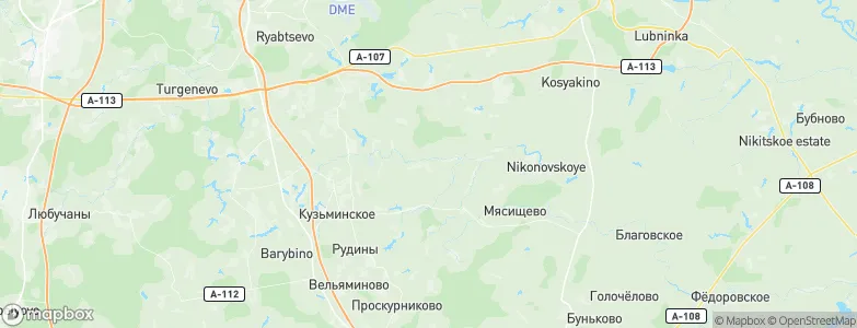 Vvedenskoye, Russia Map