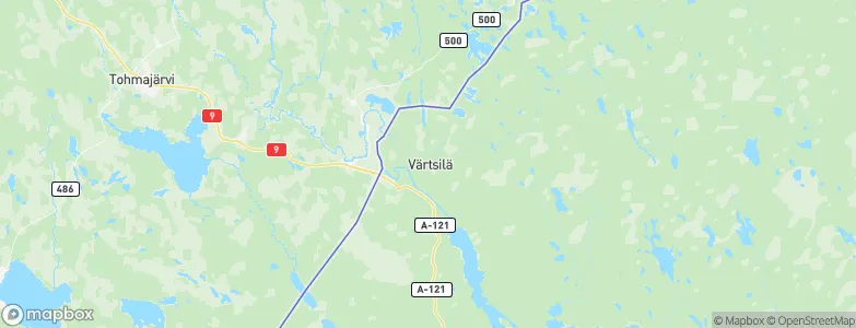Vyartsilya, Russia Map