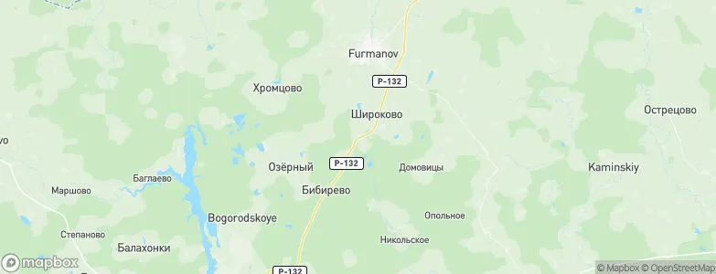 Vyazovskoye, Russia Map