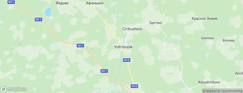 Vydropuzhsk, Russia Map