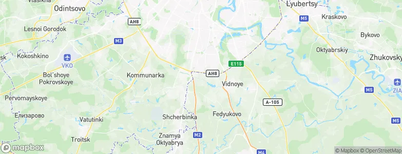 Vyrubovo, Russia Map