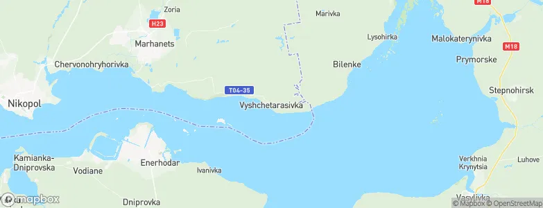 Vyshchetarasivka, Ukraine Map