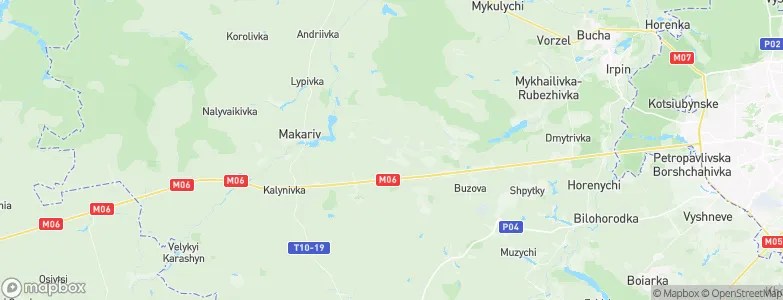 Vyshehrad, Ukraine Map